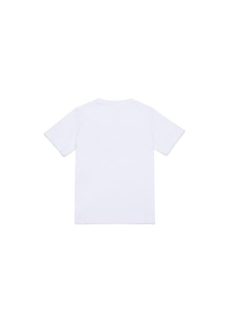 T-shirt con logo MM6 KIDS MAISON MARGIELA | M61020 MM02YM6100